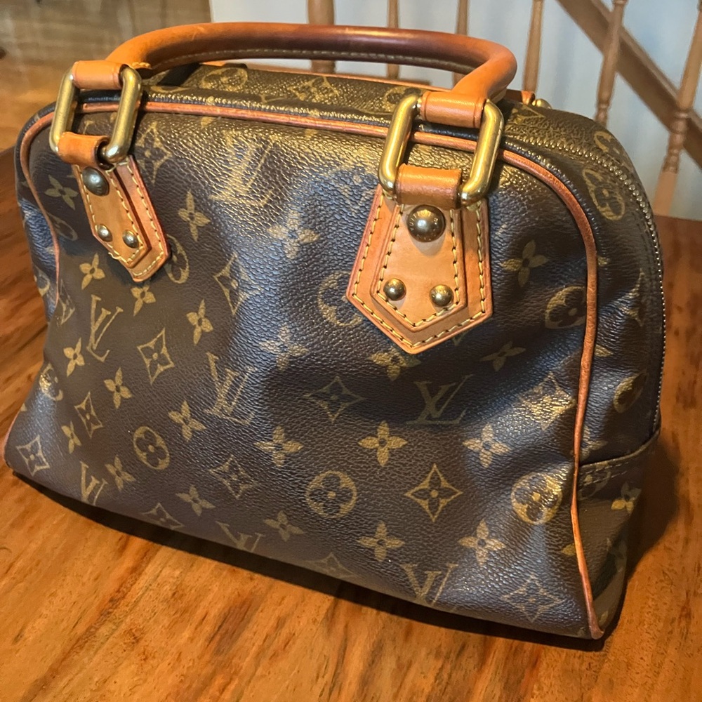 Louis Vuitton Black and Brown Monogram Bag - Picture 13 of 16